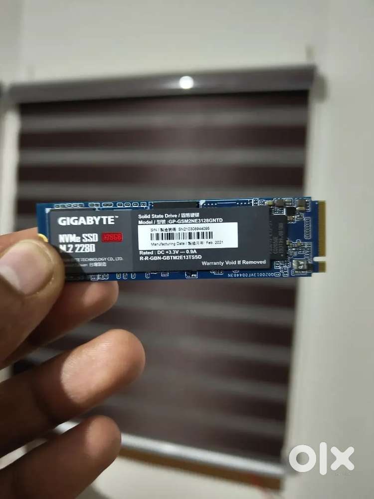 Gigabyte SSD 128gb NVME M.2