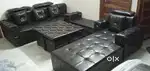 Sofa with table