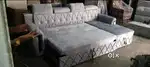 Unique design sofa cumbed with storage lounger in Starf Furniture