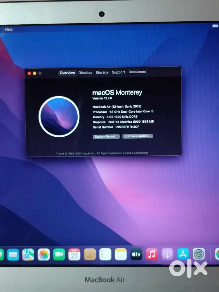 Apple macbook Air