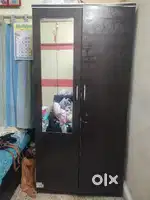 2 door wooden cupboard
