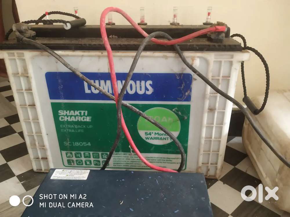 Luminous Inverter and battery