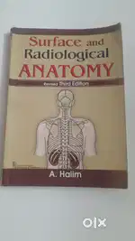 MBBS Anatomy nd Radiology book.