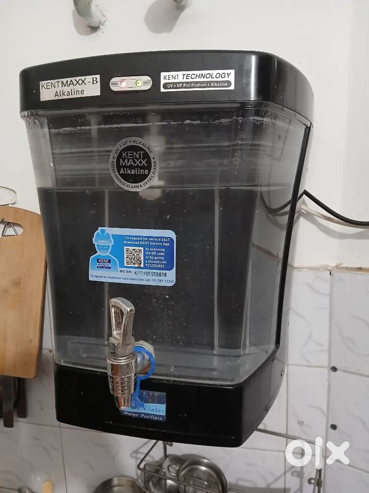 Kent water purifier just 1 year old