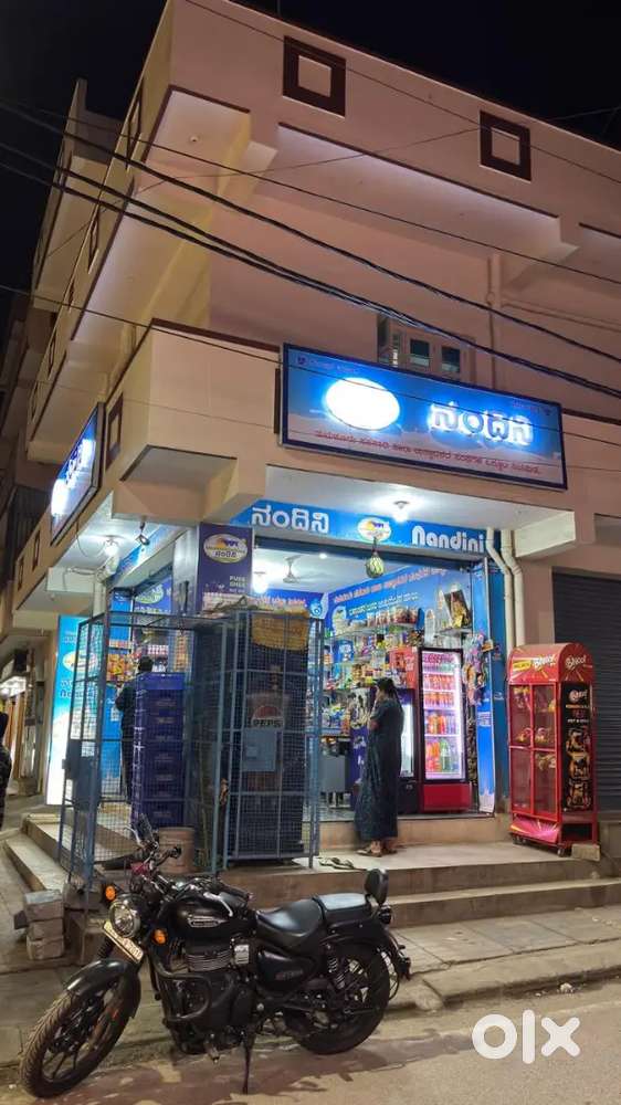 Nandini milk parlour for sale