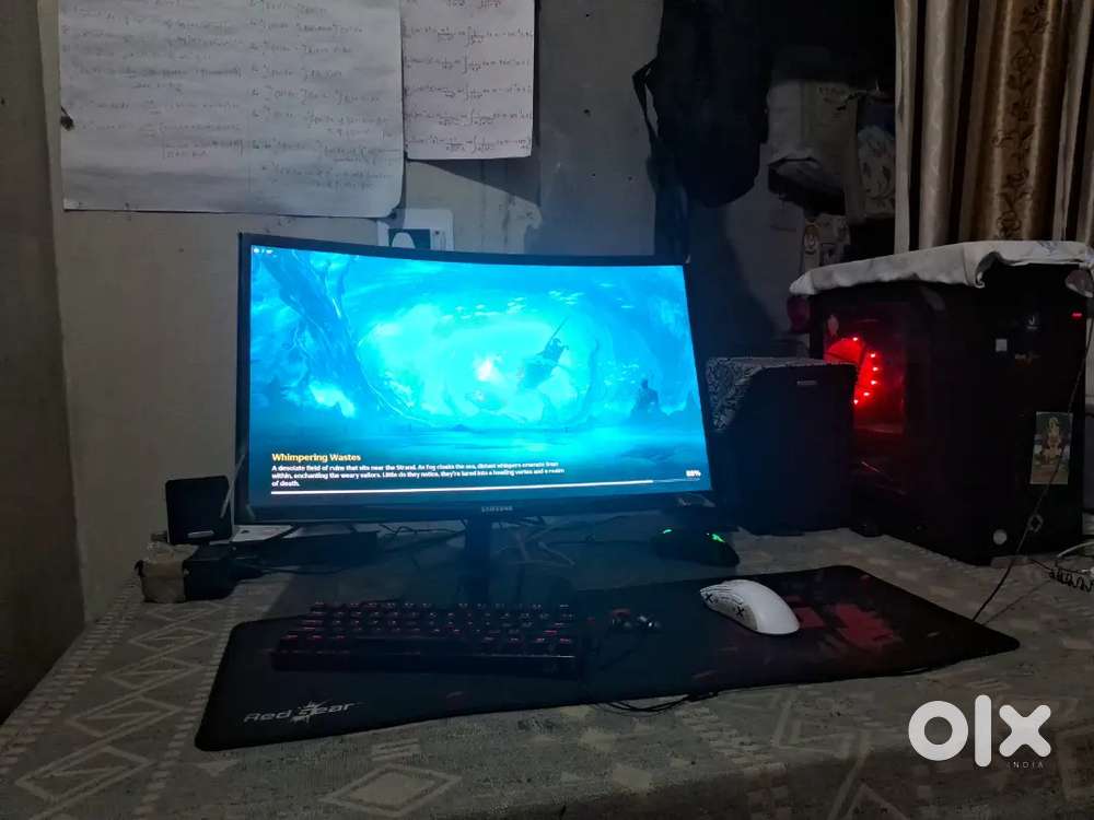 Mid tier gaming pc for office work and gaming (desktop and monitor)