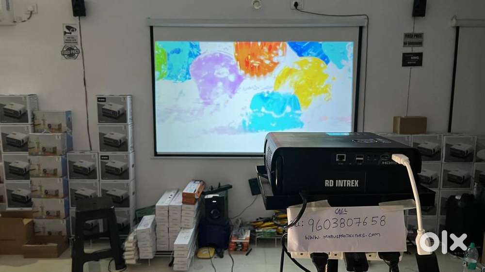 New Best quality 4K 3D projectors and screens wall tripod at wholesale