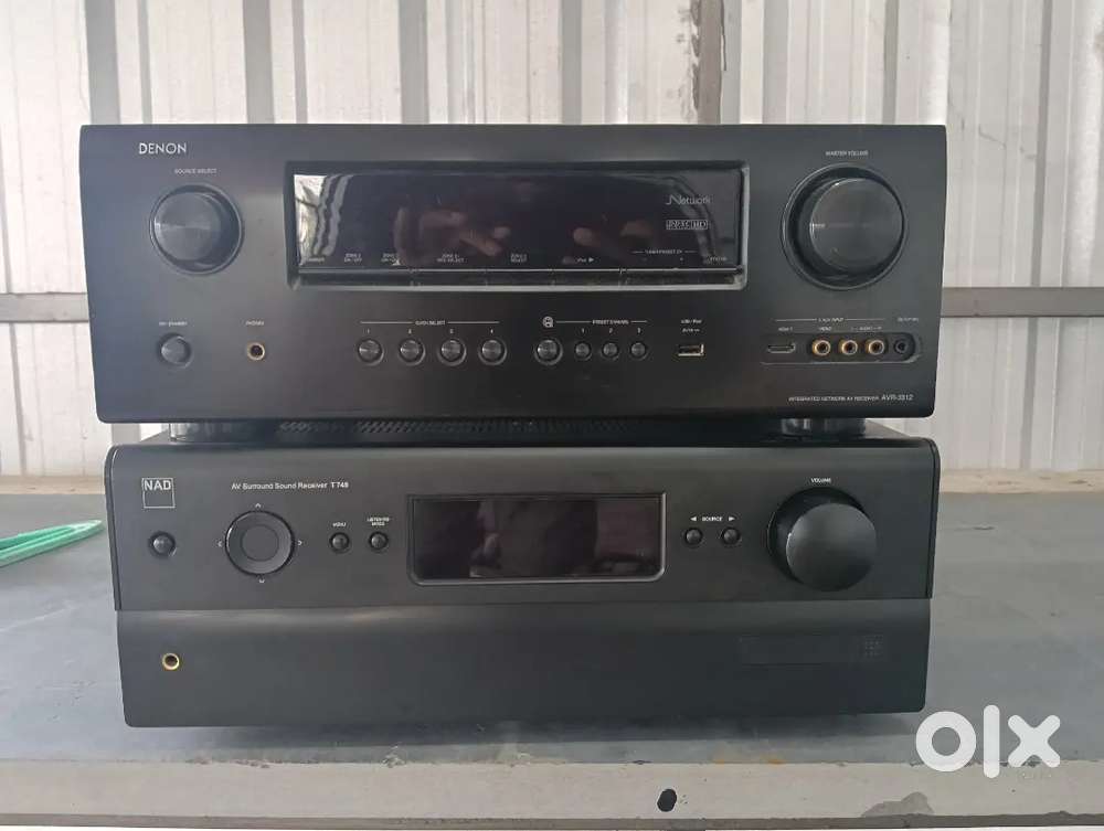 ROTEL, DENON, NAD amplifier