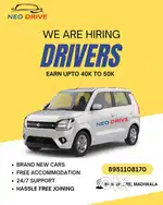 We are hiring drivers