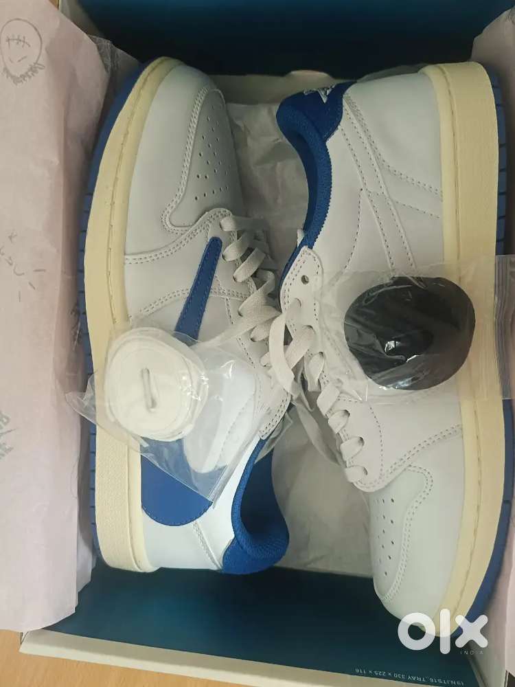 JORDAN 1 LOW FRAGMENT DESIGN X TRAVIS SCOTT,UK-7 BRAND NEW!!