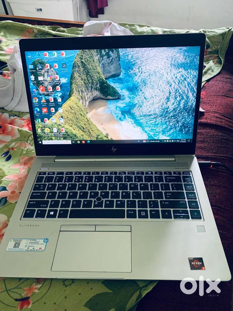 HP Elitebook laptop ryzen 5 processor