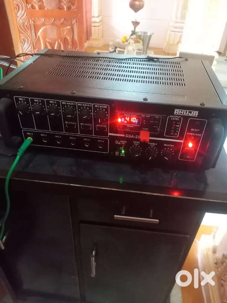 Ahuja Amplifier with 2 speaker 250 watt