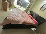 King Size Bed + Storage + Mattress