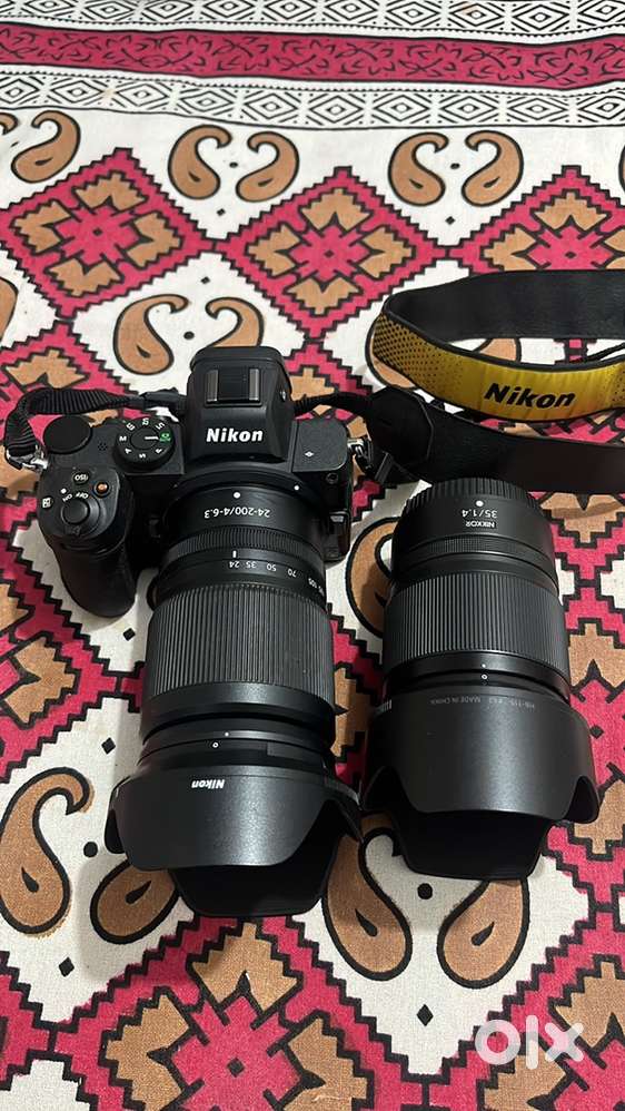 NIKON Z5 with 2 lenses 24-200 & 35 mm