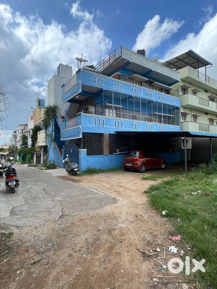 2BHK Semi furnished with car parking - secured - Granite flooring