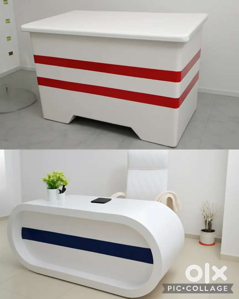 Reception table cash counter office table furniture available