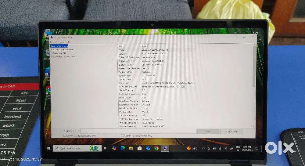 Microsoft Surface Laptop 3, Core i7-10thGen 16GB RAM 256GB SSD Win11