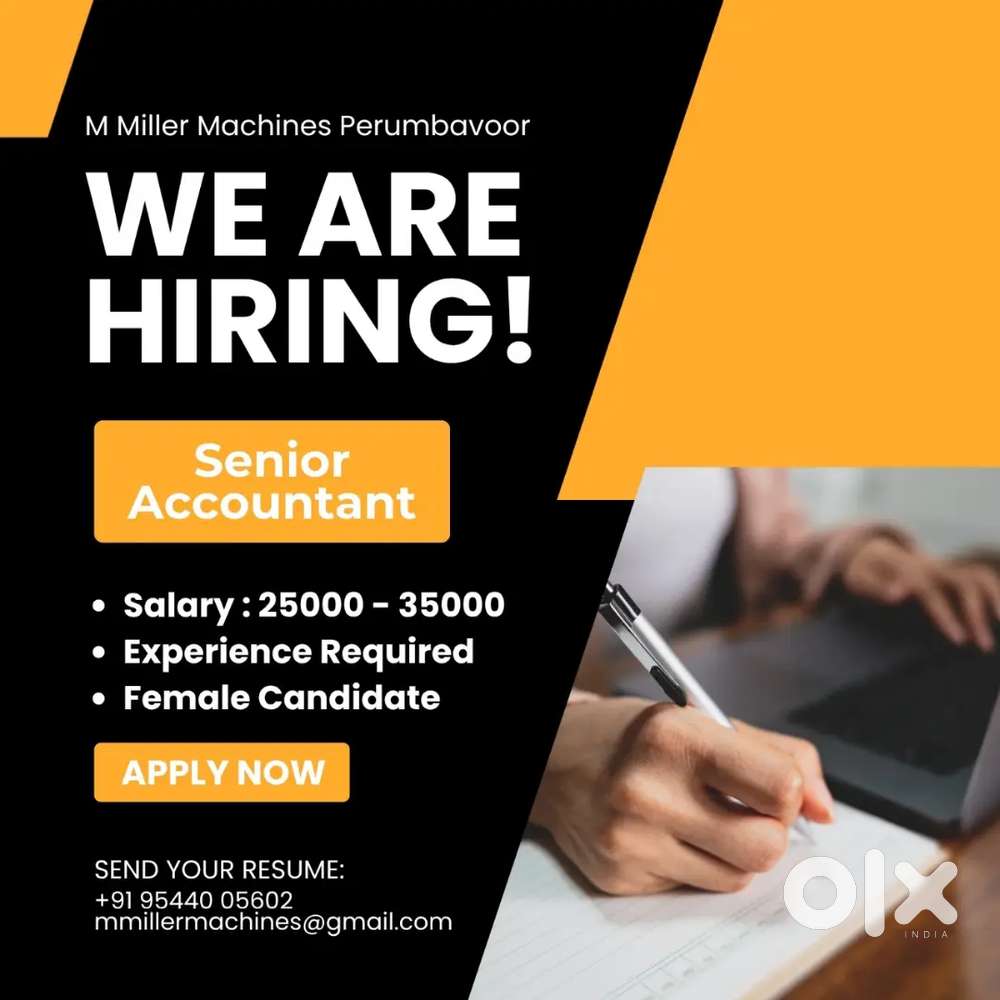 Senior Accountant Needed