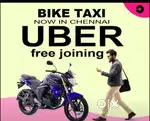 Uber bike taxi per day Rs.1500