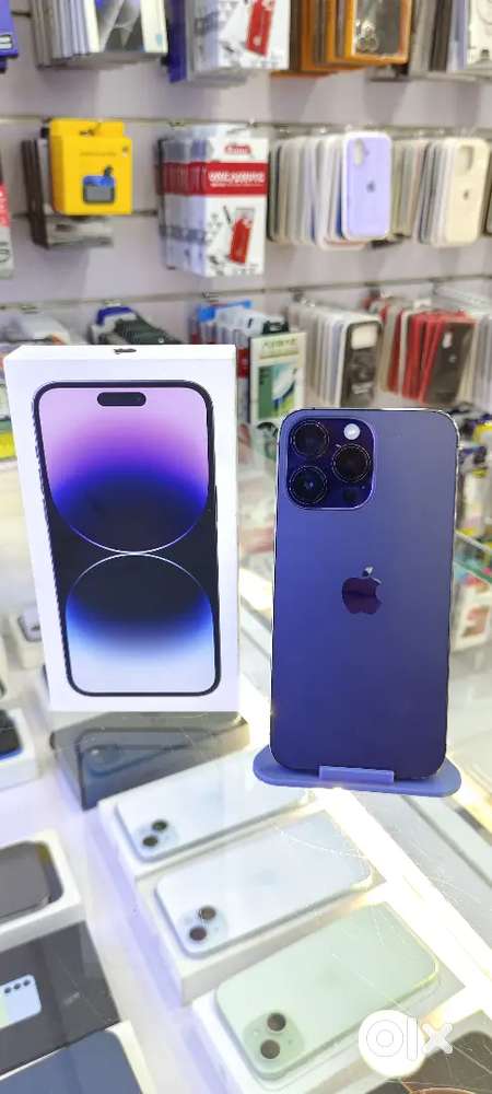 IPHONE 14PRO MAX 256GB 81 BATTERY HEALTH DEEP PURPLE COLOUR