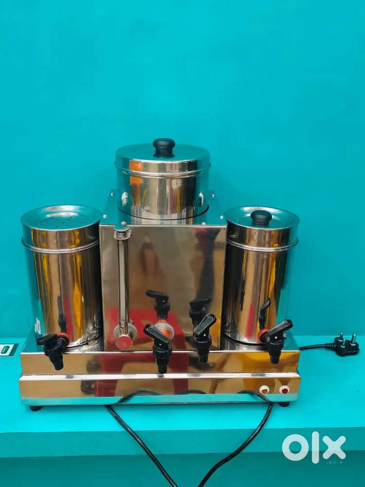 Stainless steel coffee maker three in one