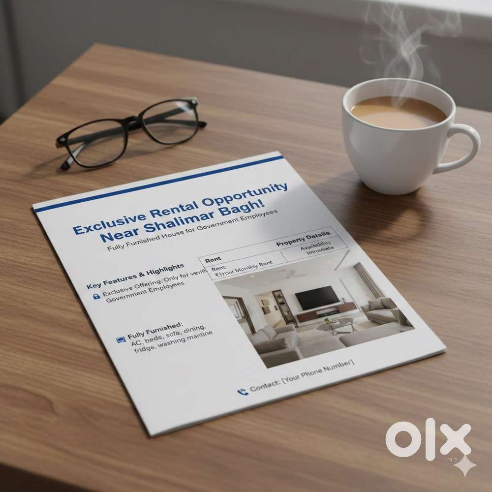 Only goverment employe Full furnished