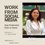 Work from social media