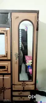 Warbord with clothes storage with tv storage