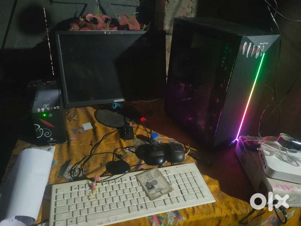 Full Gaming And Editing Pc with i5 processor, 4 GB Graphics Card