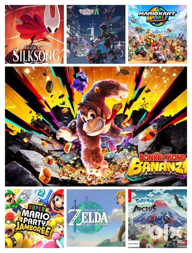 Ghost Of Yotei PS5 & Nintendo Games All Pokemon,Mario,Zelda,Cricket 24