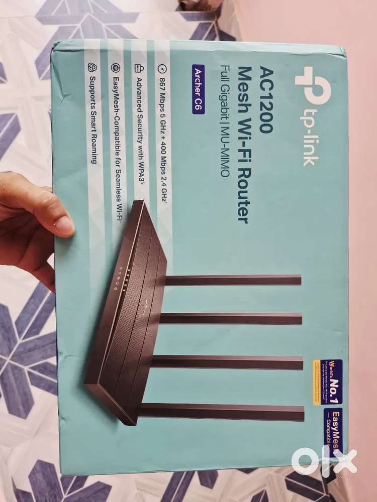 tp-link

AC1200

Mesh Wi-Fi Router Full Gigabit  MU