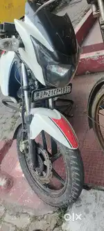 A bike is new condition