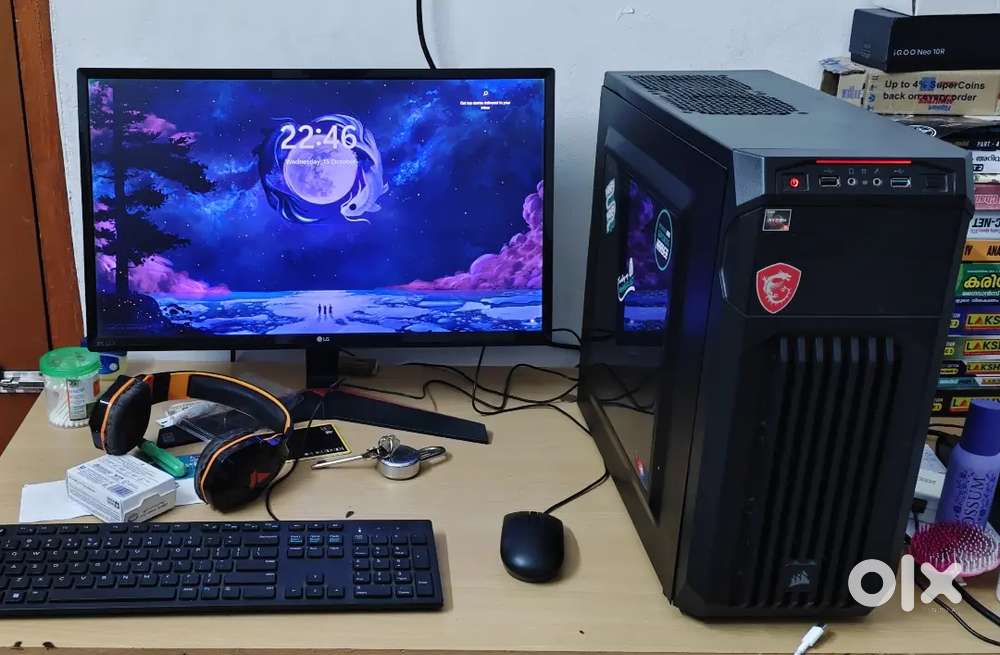 Gaming PC Ryzen 5 3600 3rd gen 6core 12 threads, RTX 3050