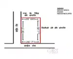 1595sqft corner plot available for sale near Sai mandir civil  line