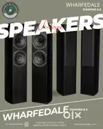 WHARFEDALE  DIAMOND 9.5  SPEAKERS  CODE 9 AV STUDIO