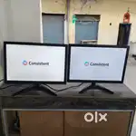 CONSISTANT 17 इंच एलइडी  मॉनिट VGA और HDMI पोर्ट के साथ