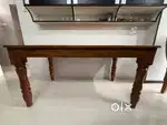 Teak wood 6 seater dining table