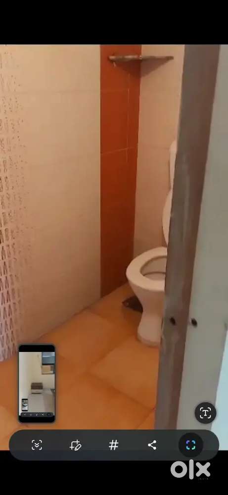 Well maintained flat with ac and furnished