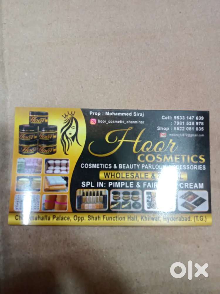 Hi we want sale girl for cosmetic shop