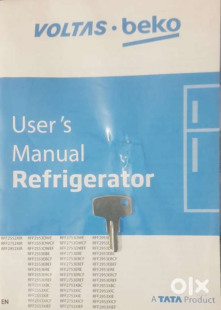 Voltage Beko Fridge - 3years Old - Double Door