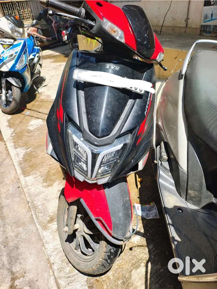 TVS NTORQ 125 with bluetooth connection