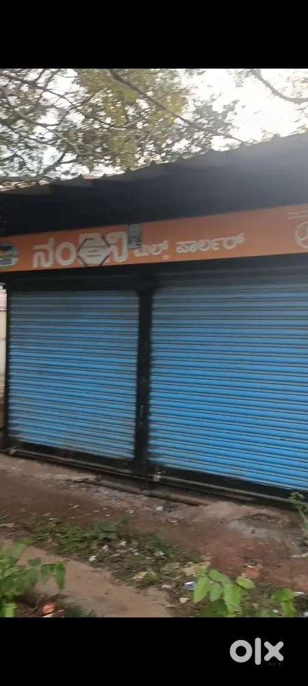 Roller shutters door