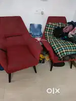 2 single sofa  and Godrej Alimarah for 5000/-