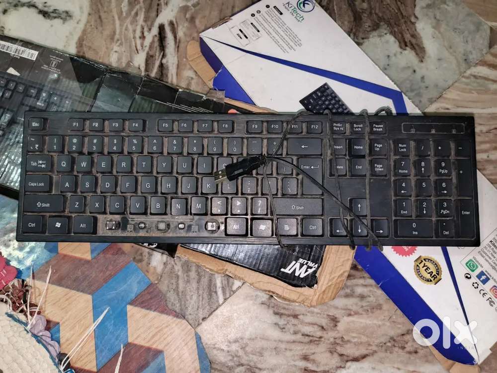 Keyboard core 2 duo processor with fan 2gb ram