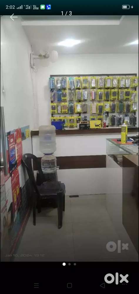 Reception counter staff