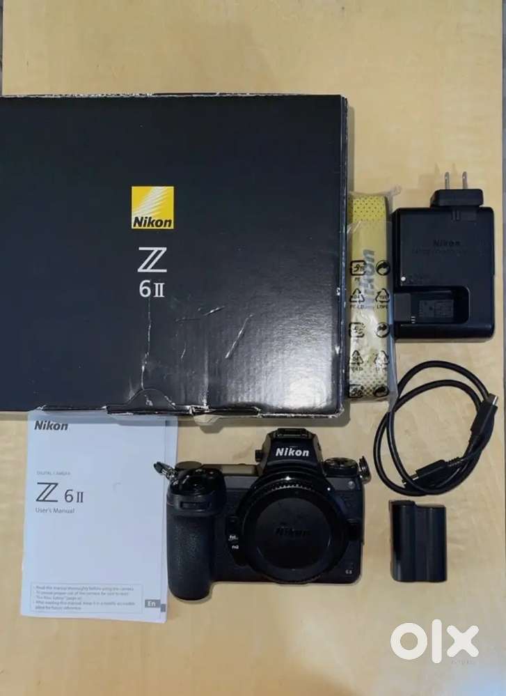 Nikon Z6 II Camera body 24.5MP w 1481 Shutter count Full Option Kits