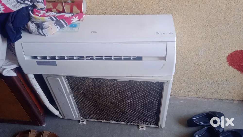 TCL 2023 inverter ac.brand new condition ac .lekin indoor pcb nhi hai.