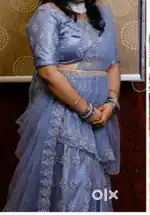 Semi bridal lehanga