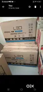 Bumper dhamaka deal #% 55 inch smart led tv ( with 1year warranty