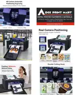 DUAL HEAD STICKER CUTTER 350 GSM FULL CUT